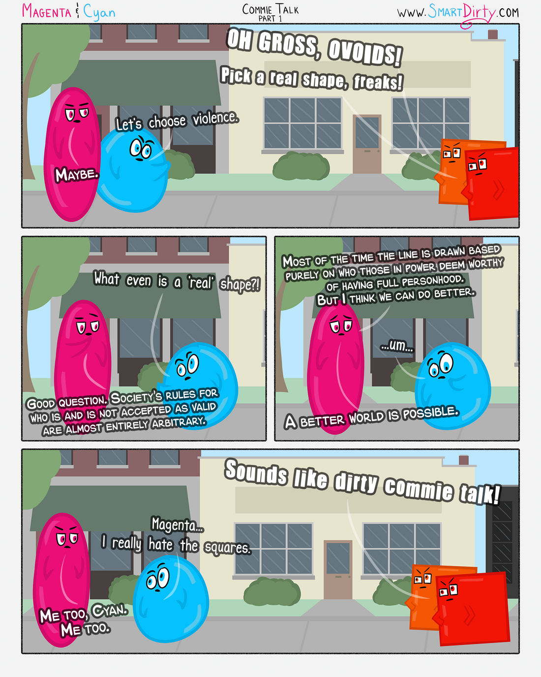 Magenta & Cyan: Commie Talk (1/2)