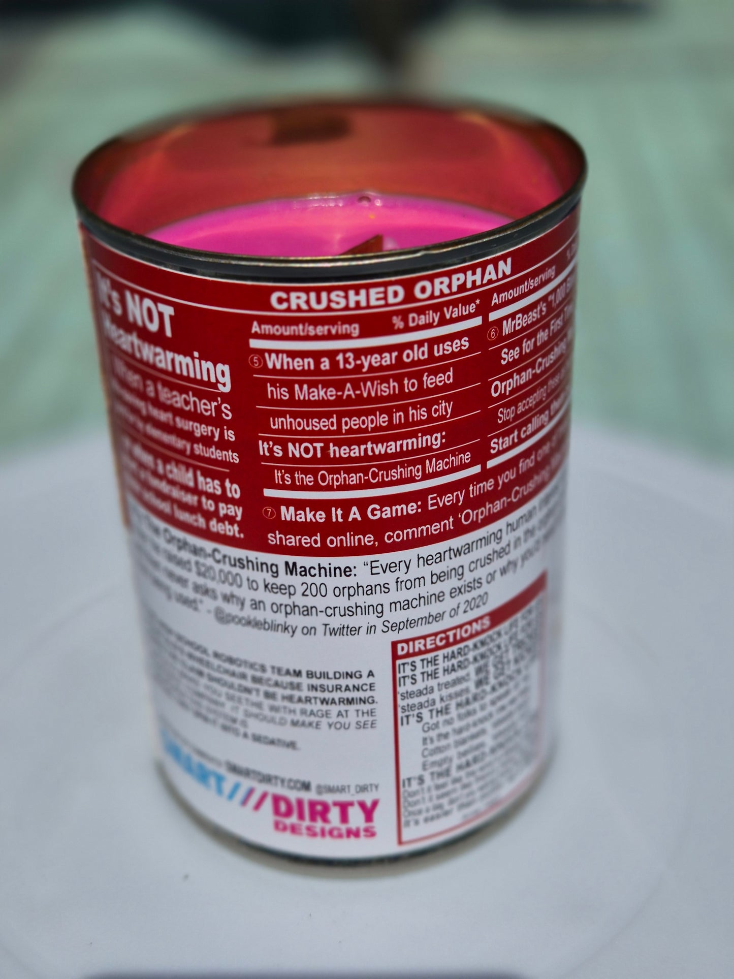 CANdle - Crushed Orphan