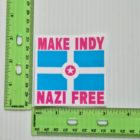Sticker - Make Indy Nazi Free