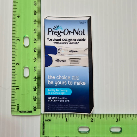 Sticker - Preg-Or-Not