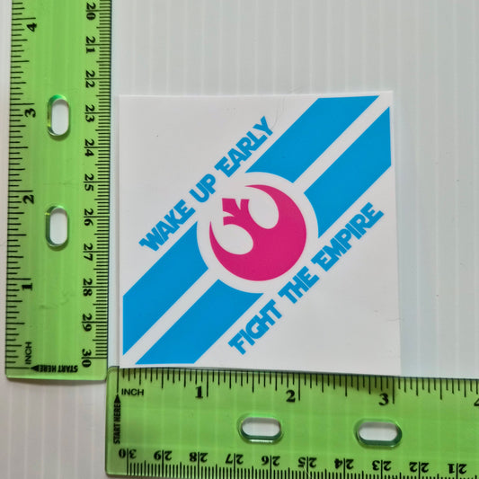 Sticker - Wake Up Early